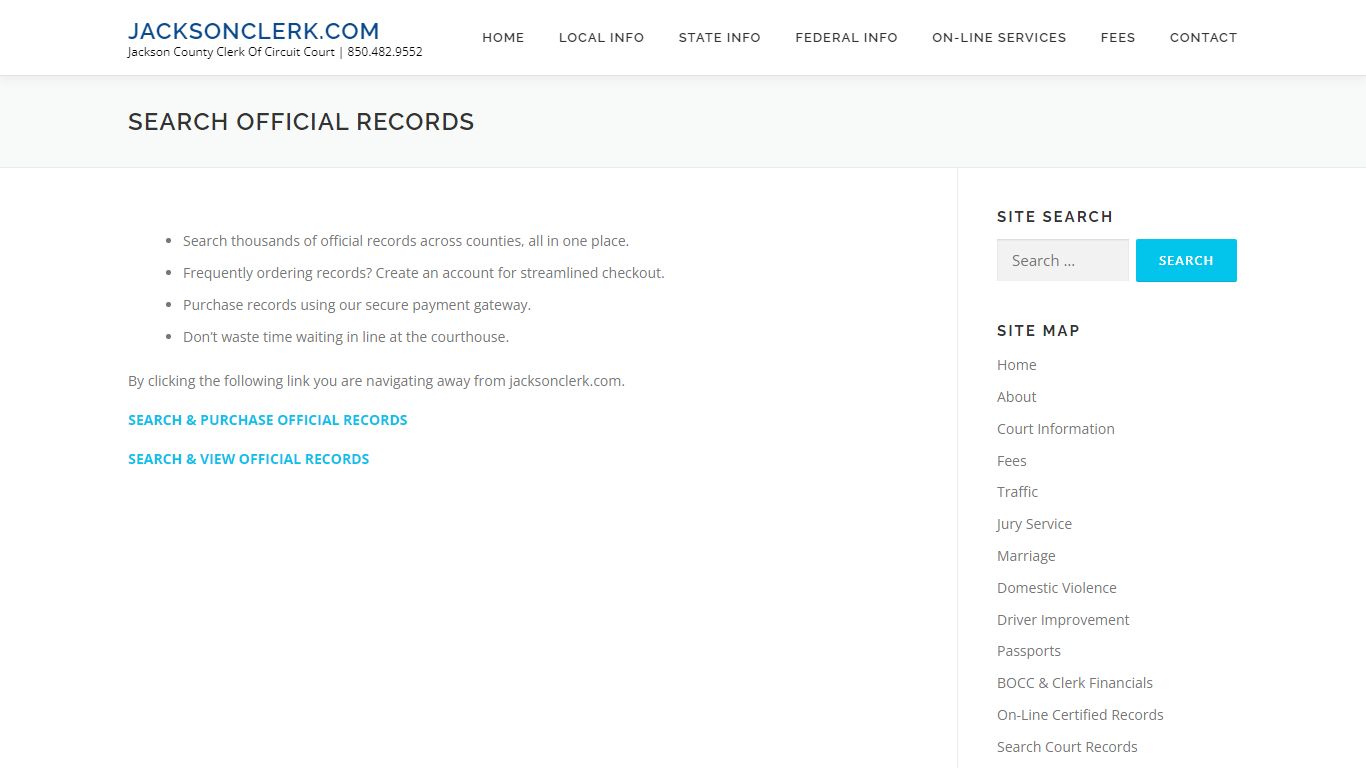 Search Official Records – jacksonclerk.com